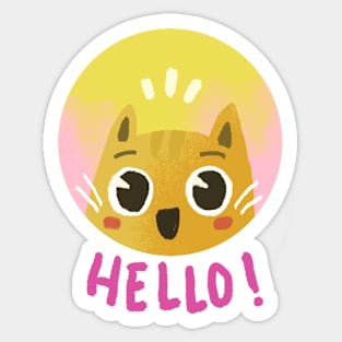 Hello! Sticker